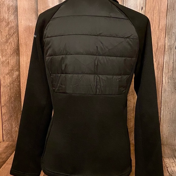 Spyder Black Therma Web Water Resistant Full Zip Jacket Women's NWT - Picture 4 of 9